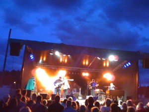 Billy Gibson skaper god musikk på Hagan Bluesfestival 2009